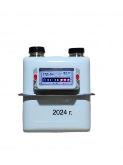 Счетчик газа СГД-G4ТК с термокорректором (вход газа левый, 110мм, резьба 1 1/4") г. Орёл 2024 год выпуска Химки